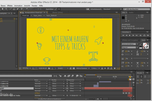 Animation In After Effects Dein Einsteiger Tutorial