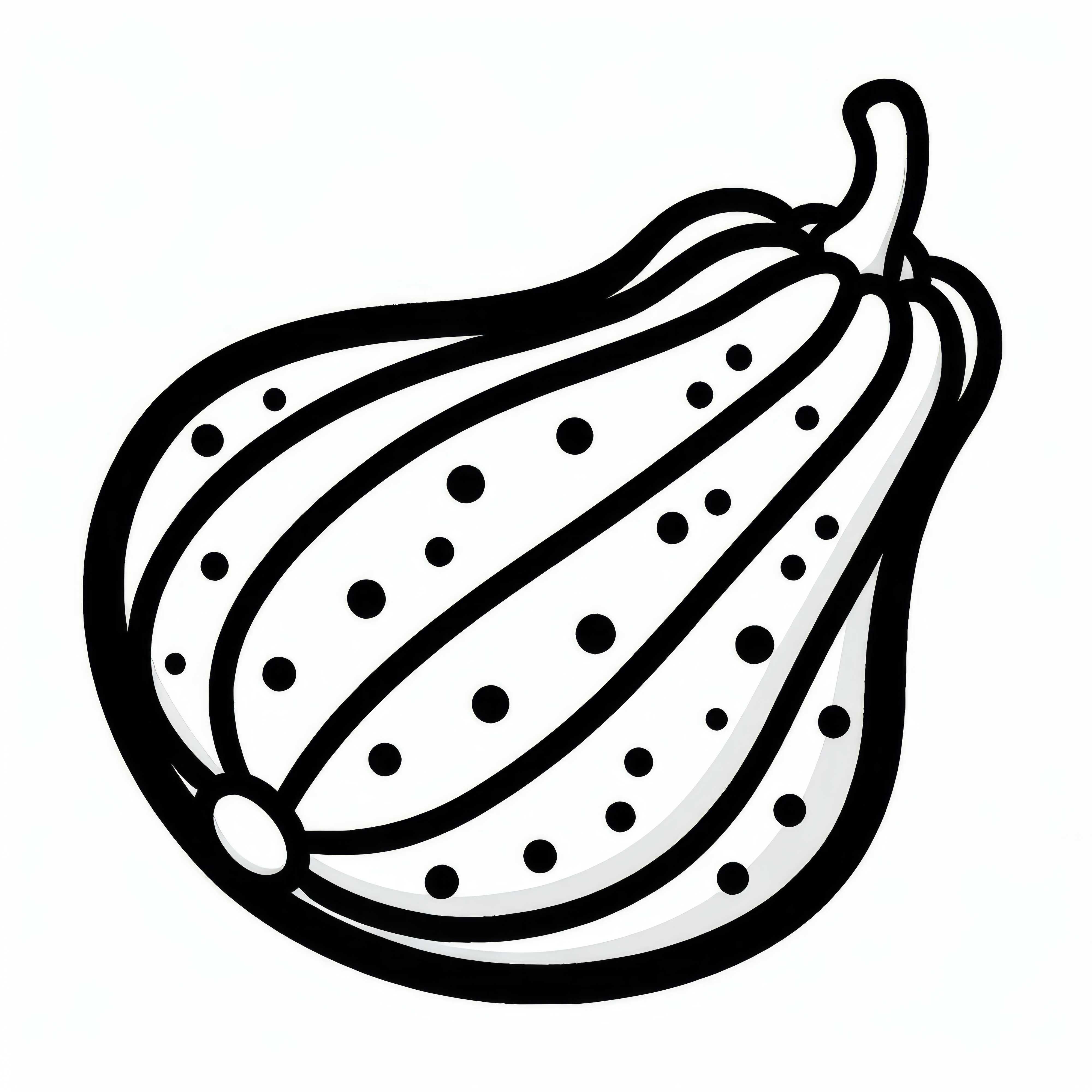 Free coloring template bottle gourd for coloring Free coloring page bottle gourd for coloring