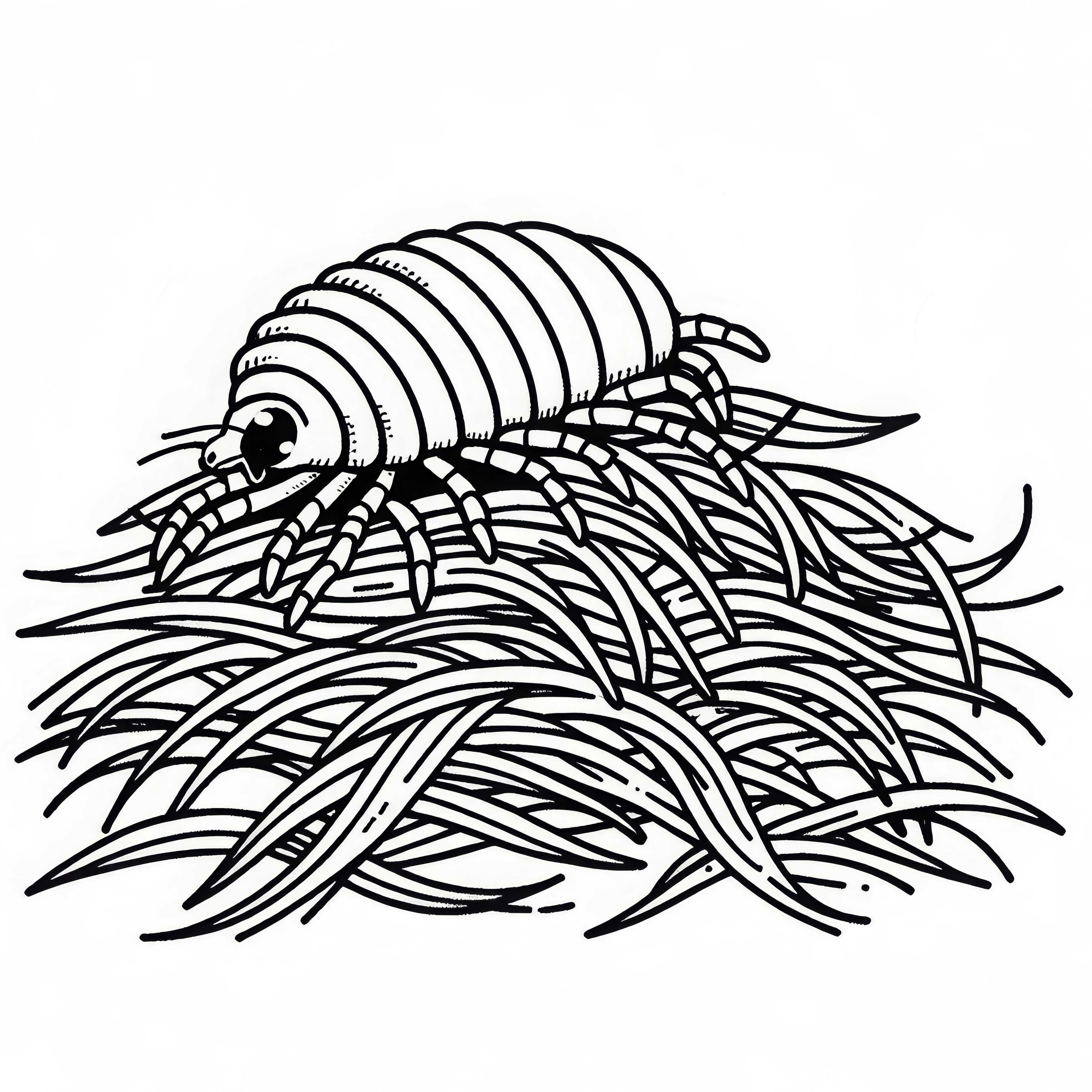 Flea in a Haystack: Coloring Page for Download (Free) Flea in a Haystack: Coloring Page for Download (Free)