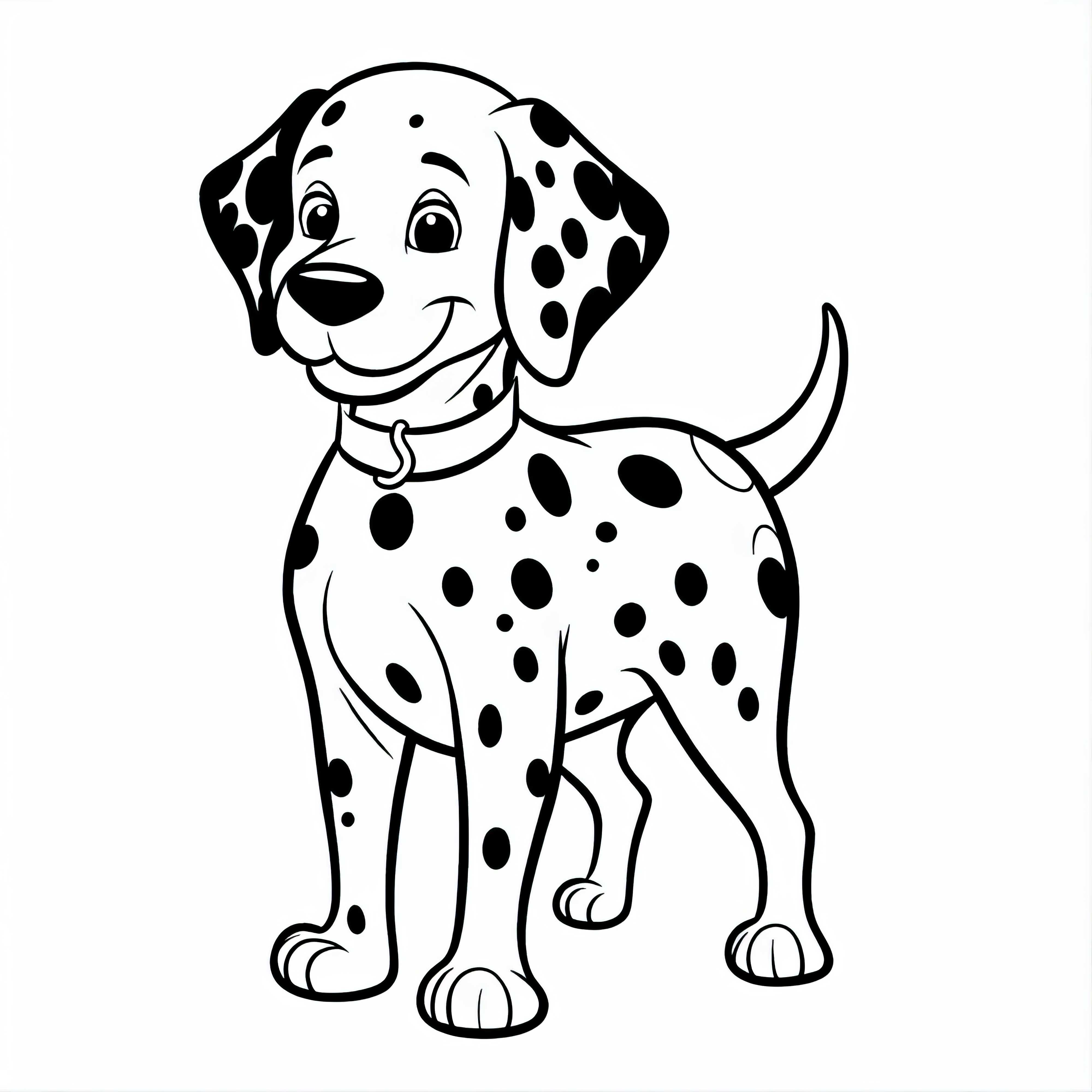 Dalmatiner Ausmalbild Hund Gratis Dalmatiner Ausmalbild Hund Gratis