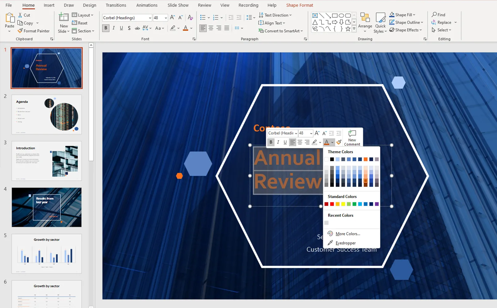 Шаблоны презентаций PowerPoint для бизнеса