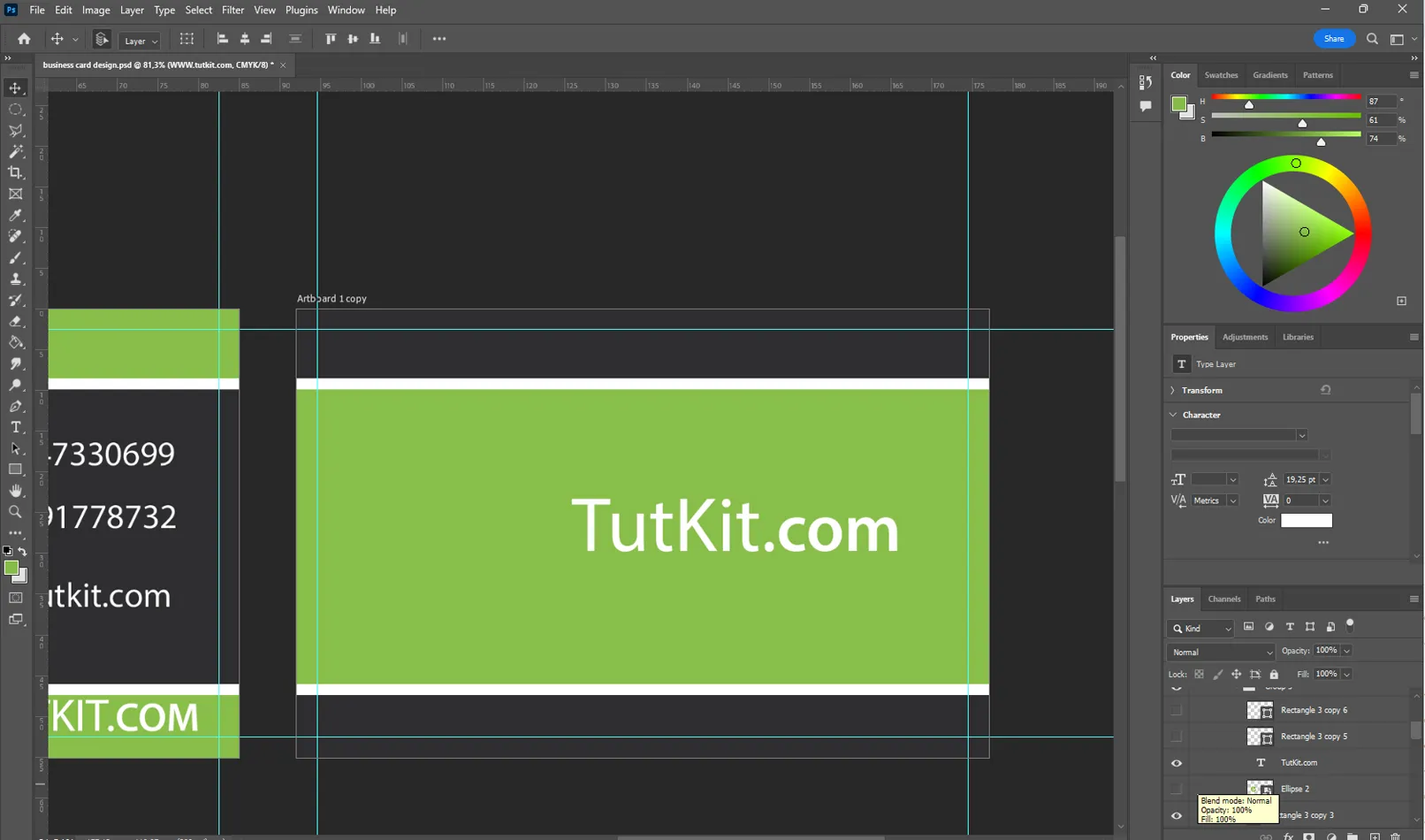Skapa ditt eget visitkort i Adobe Photoshop 10 Skapa ditt eget visitkort i Adobe Photoshop 10