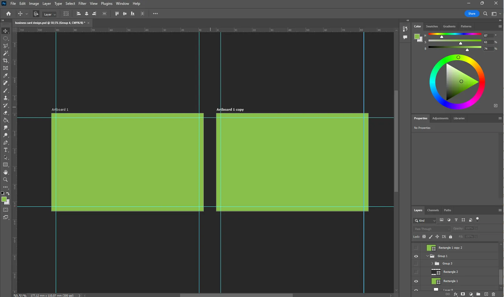 Skapa ditt eget visitkort i Adobe Photoshop 5. Skapa ditt eget visitkort i Adobe Photoshop 5