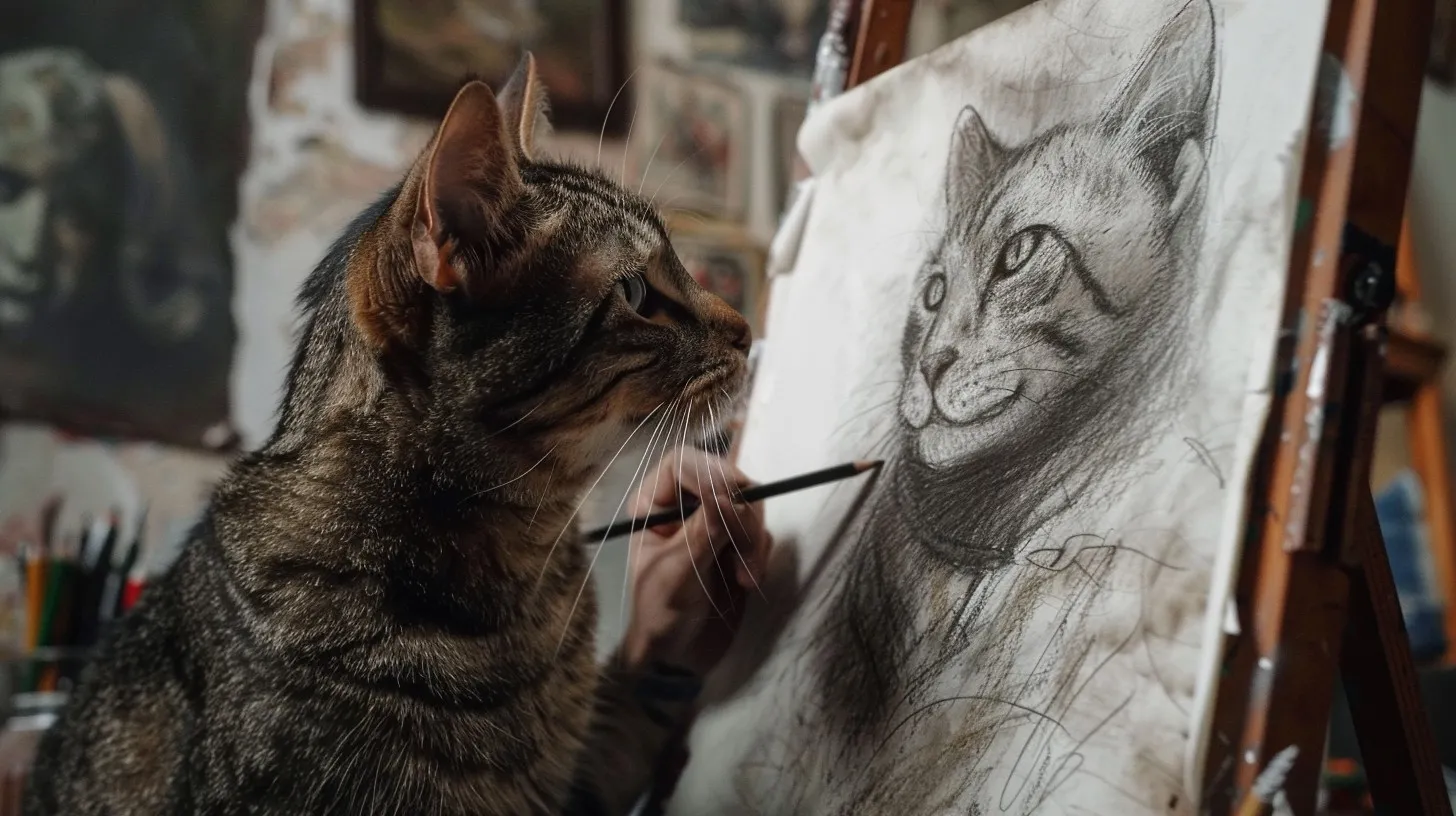 coloriages de chats