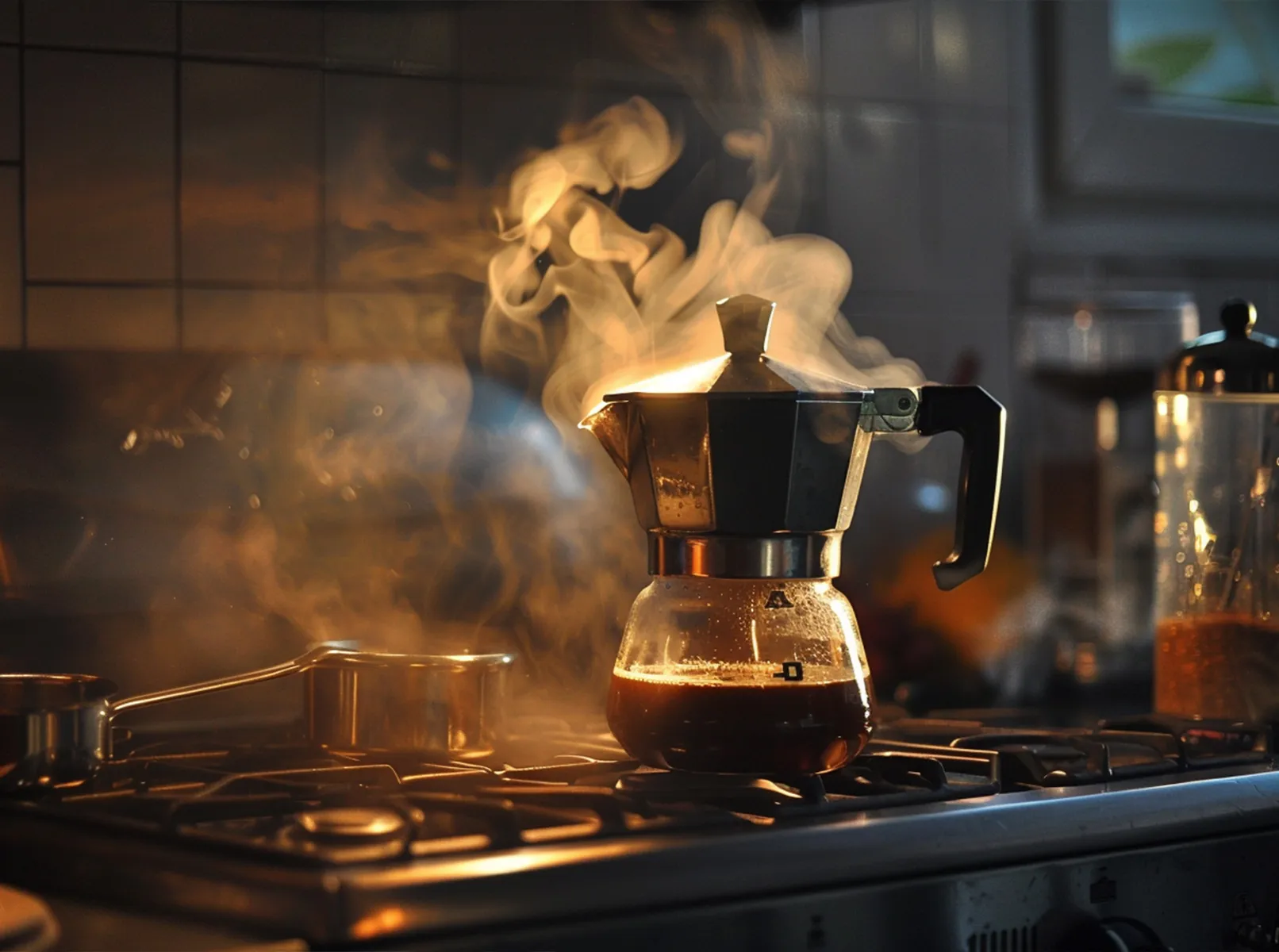 La cafetera de espresso