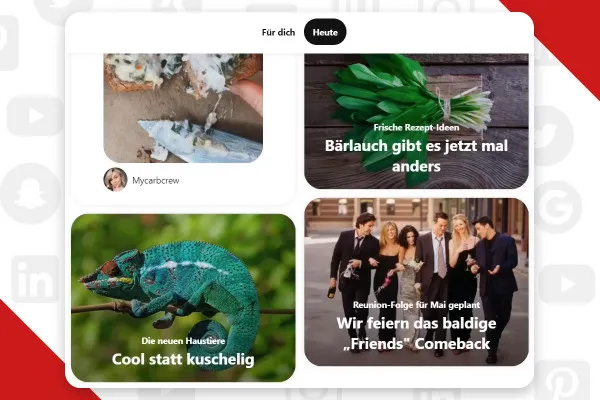 Marketing Pinterest 9.1 | Onglet Aujourd'hui