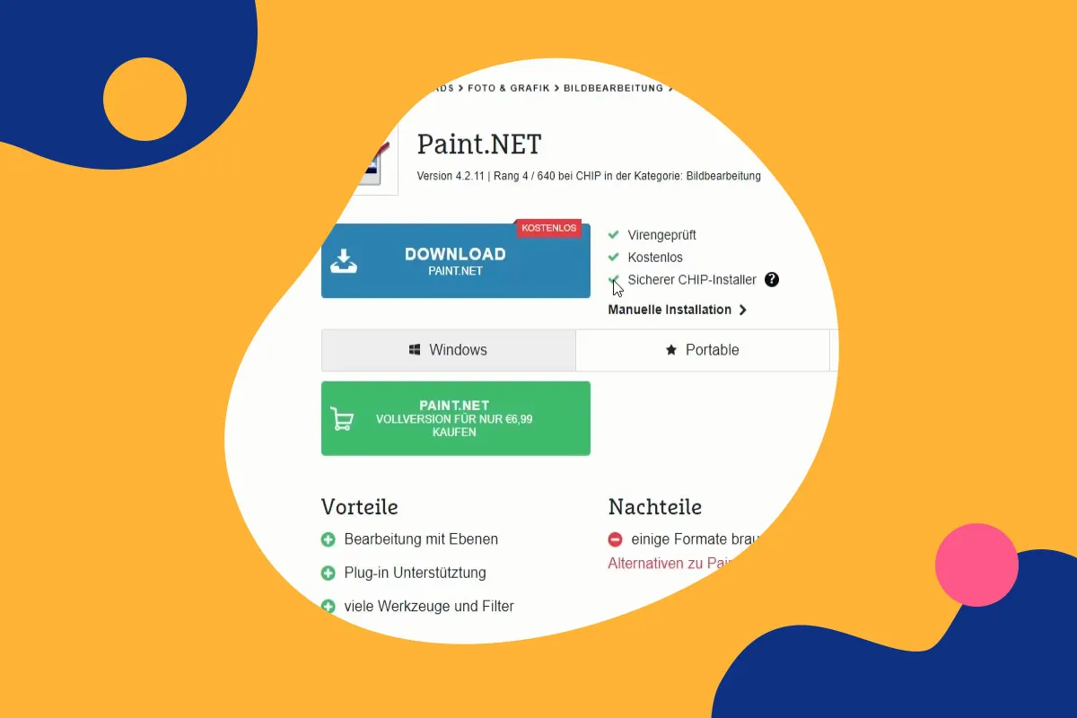 Paint.NET návod 2.3. | Stiahnuť Paint.NET