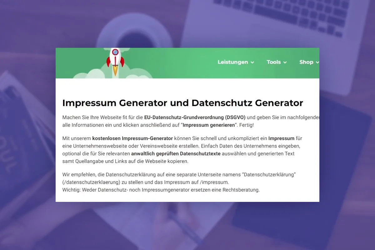 Elementor para WordPress: 3.6 | Criar impressum