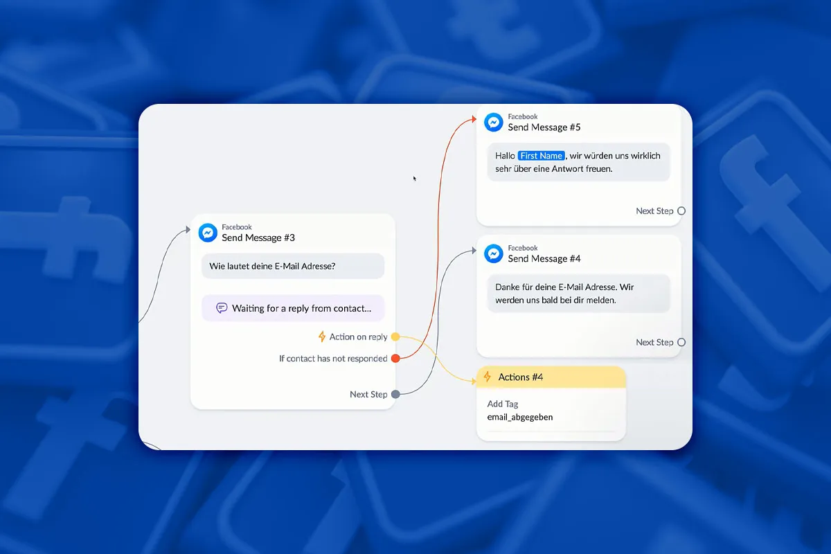 Facebook-Marketing: 8.11 | Komplexe Flows erstellen – Schritt für Schritt