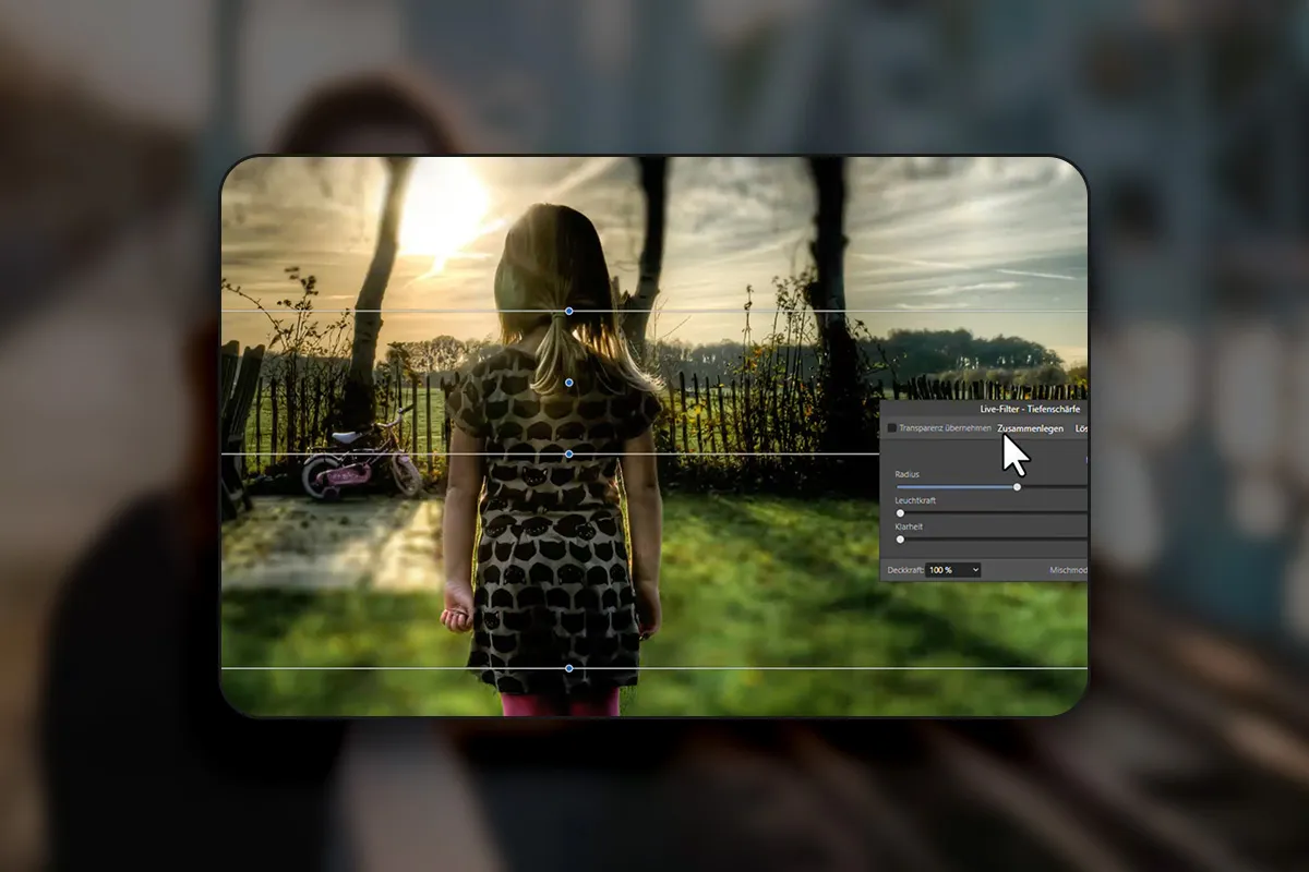 Affinity Photo (Best-of-Hacks): 13 | Lisää nopeasti realistista syväterävyyttä valokuvaan