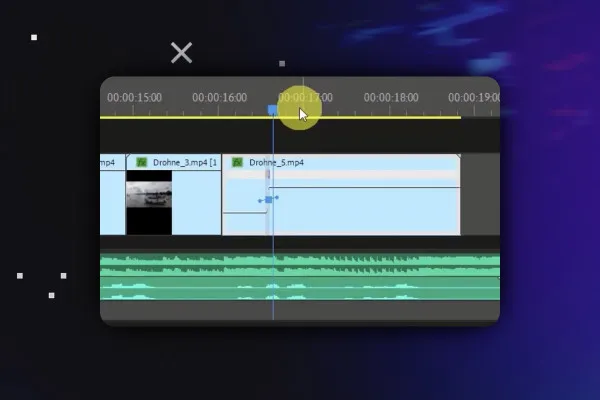 Tutoriel Premiere Pro : 4.8 | Organisation des clips Partie 2 : Transition du Remappage Temporel