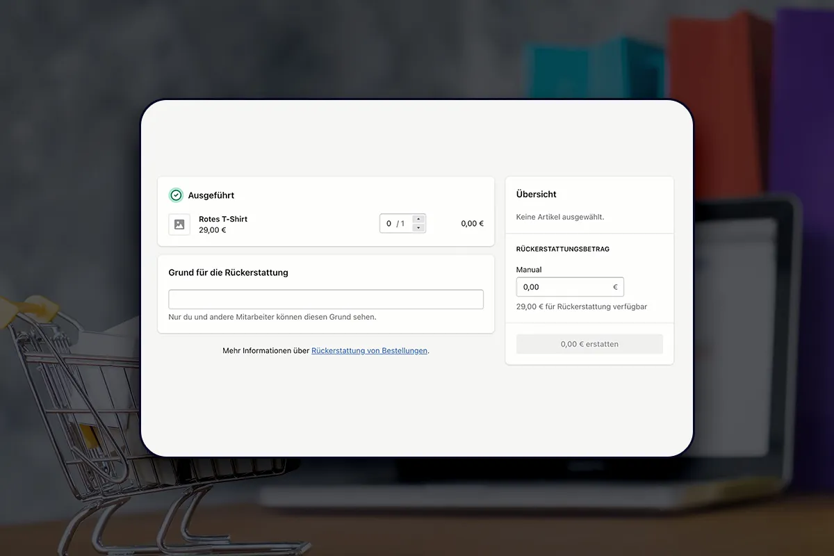 E-Commerce-Kurs: 7.2 | Shopify – Retouren durchführen