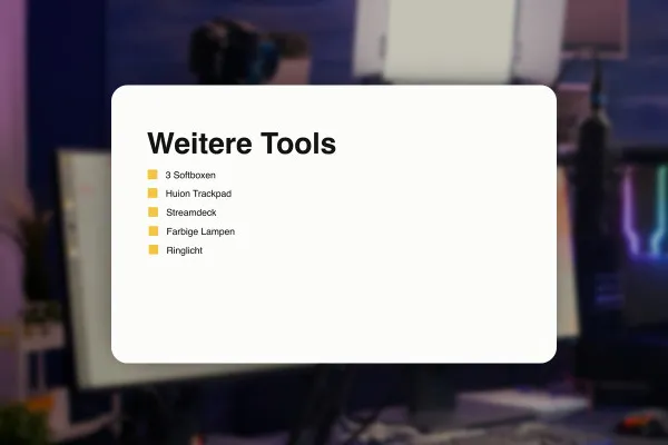 Livestreaming tutorial: 4.4 | Further tools for livestreamers