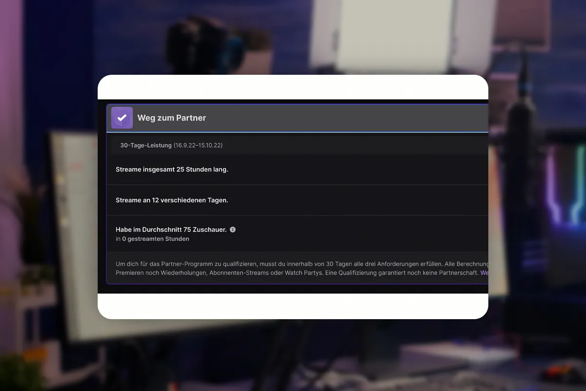 Livestreaming tutorial: 6.5 | How to become a Twitch partner
