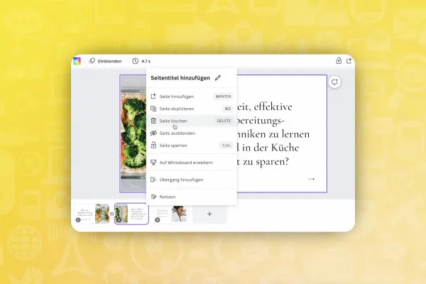 Canva-Tutorial: 4.7 | Präsentationen erstellen