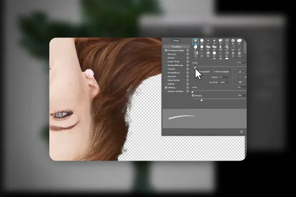 Crop photos using AI: 03 | Photoshop can crop hair super easily thanks to AI, but sometimes needs help