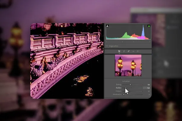 Bilder schärfen mit & ohne KI: 02 | So schärfst du richtig in Adobe Lightroom