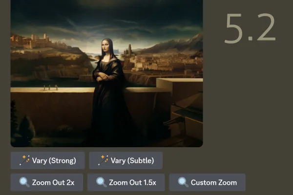Midjourney: 12 | New functions in version 5.2 (zoom, shorter commands and better styles + extra tip)