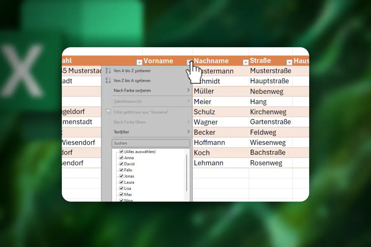 Excel-Tipps: 03 | Text in Spalten