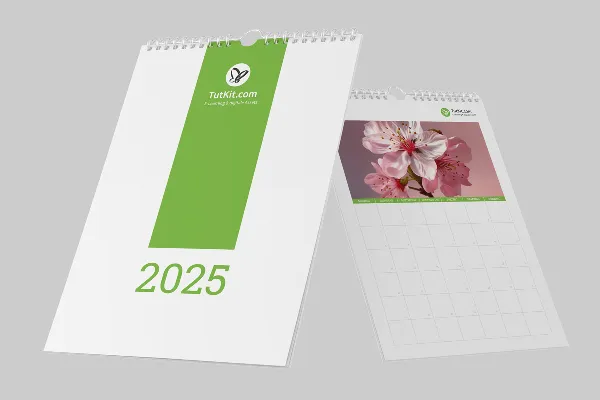 Calendarios de negocios personalizados para 2025: Calendarios de pared.