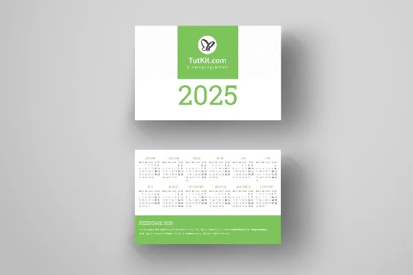 Calendarios de negocios personalizados para 2025: Agenda de bolsillo