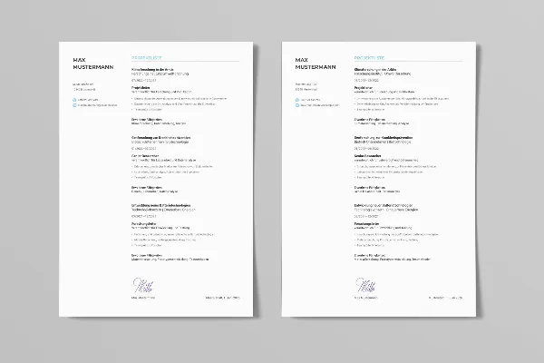 Template daftar proyek untuk lamaran pekerjaan: "Science