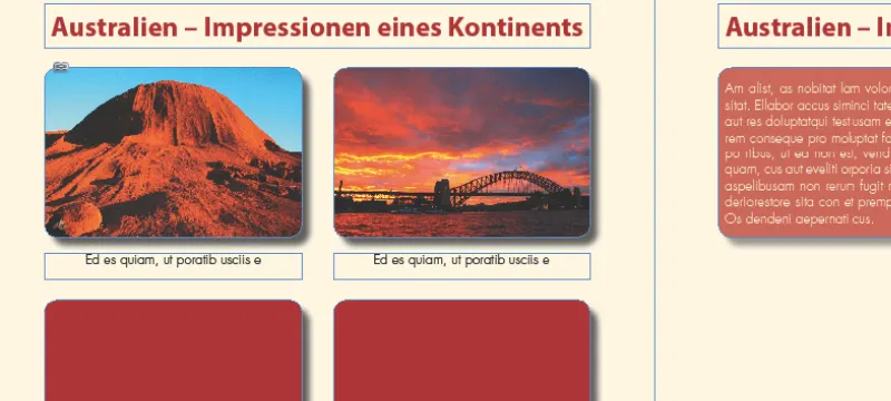 Das Lücken-Werkzeug in InDesign