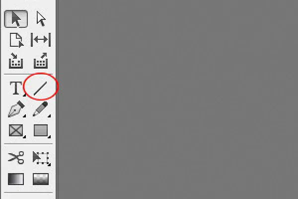 Das Linienzeichner-Werkzeug in InDesign