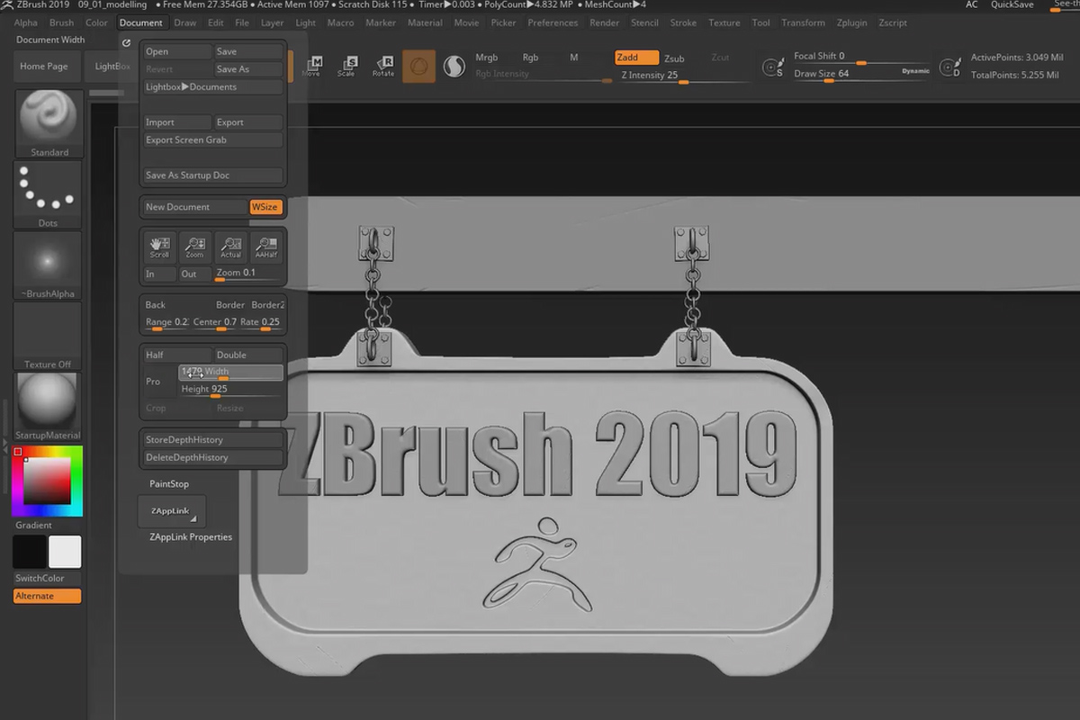 how to update zbrush 2019 to 2020