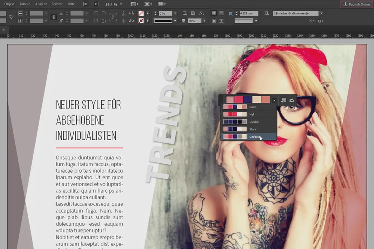 Neues in der Creative Cloud: InDesign CC 2014.1 (Oktober 2014) – Farben automatisch erkennen lassen