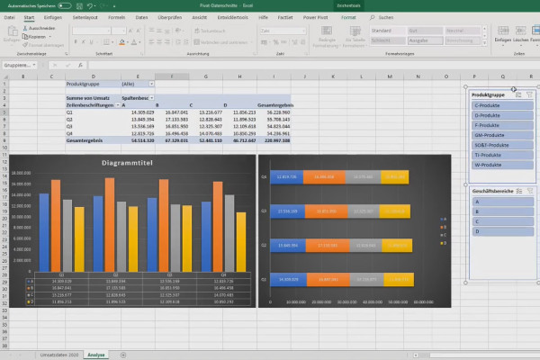 Pivot Tabellen In Excel Erstellen Und Formatieren Video Kurs