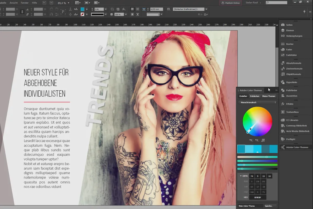 Neues in der Creative Cloud: InDesign CC 2014.1 (Oktober 2014) – Adobe Color