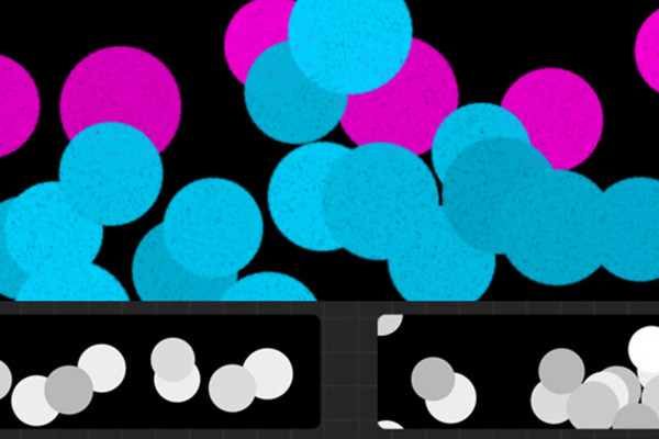 Confetti brushes for Procreate: circles