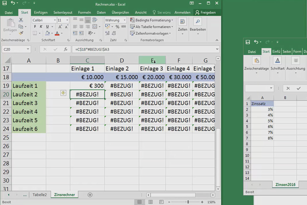 Excel-Grundlagen – Einführung Für Anfänger