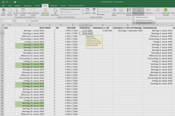 Excel-Training: Kalender, Organigramm & Co – Effizienz im Büro