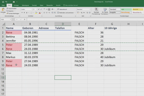 Excel-Training: Kalender, Organigramm & Co – Effizienz im Büro