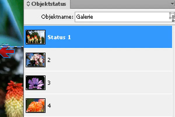 Galerien innerhalb von InDesign-Dokumenten