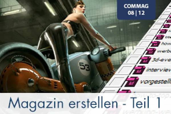 Magazin in Adobe InDesign erstellen - Das Commag - Teil 01