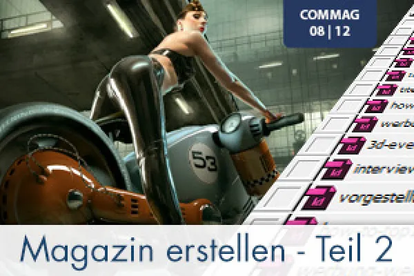 Magazin in Adobe InDesign erstellen - Das Commag - Teil 02