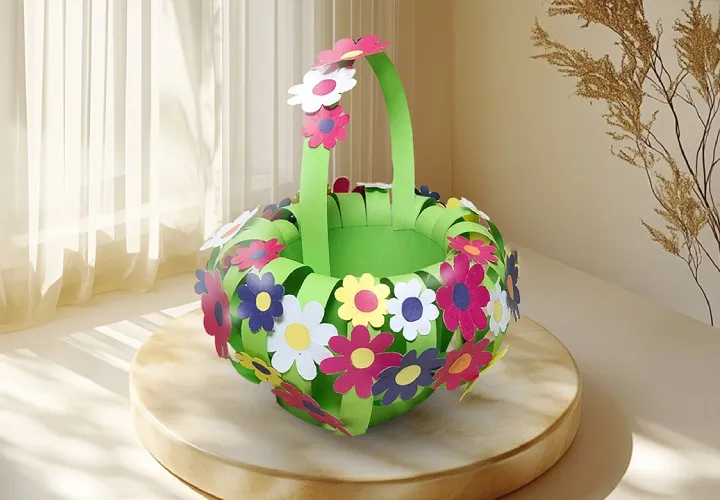 Trash can with flowers: Step-by-step instructions with photos, videos, and description