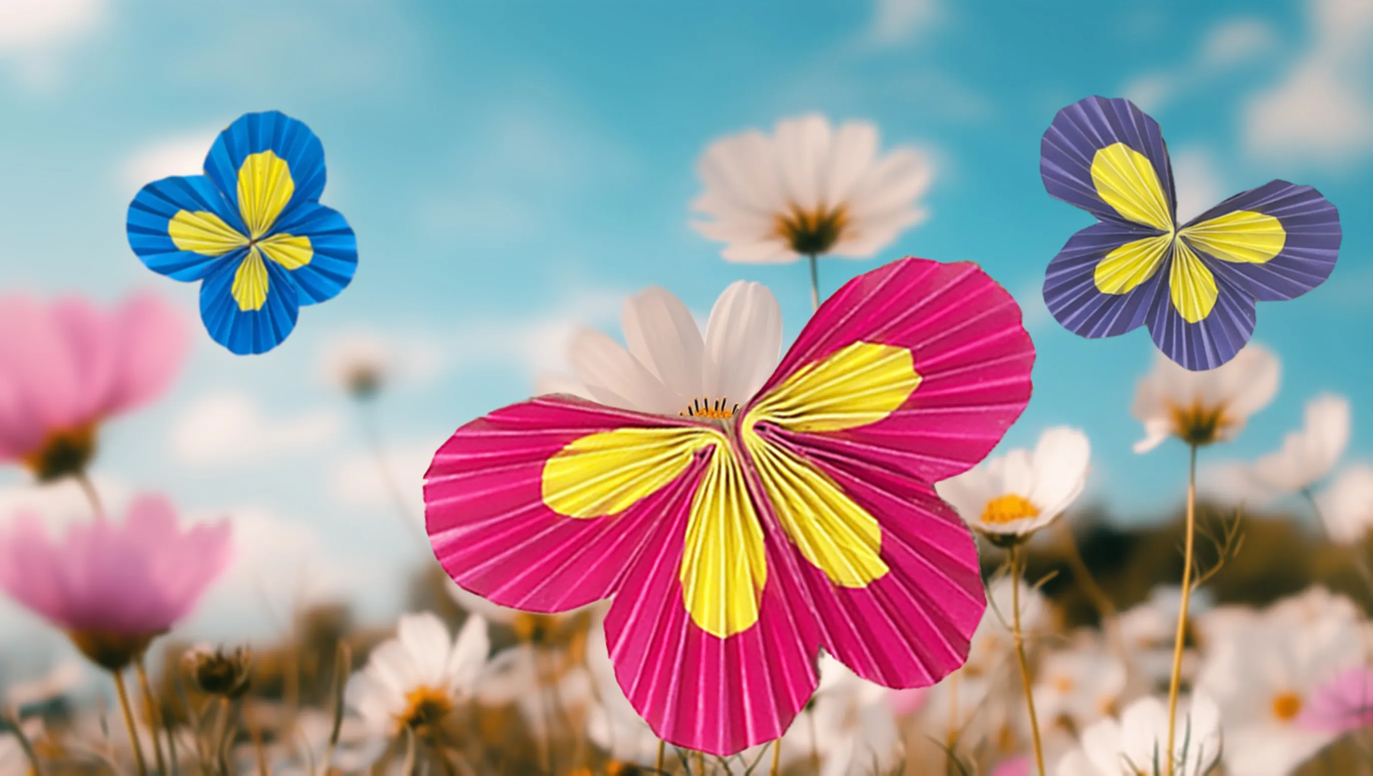 Mariposa en 3D de papel: Una guía paso a paso con fotos y video