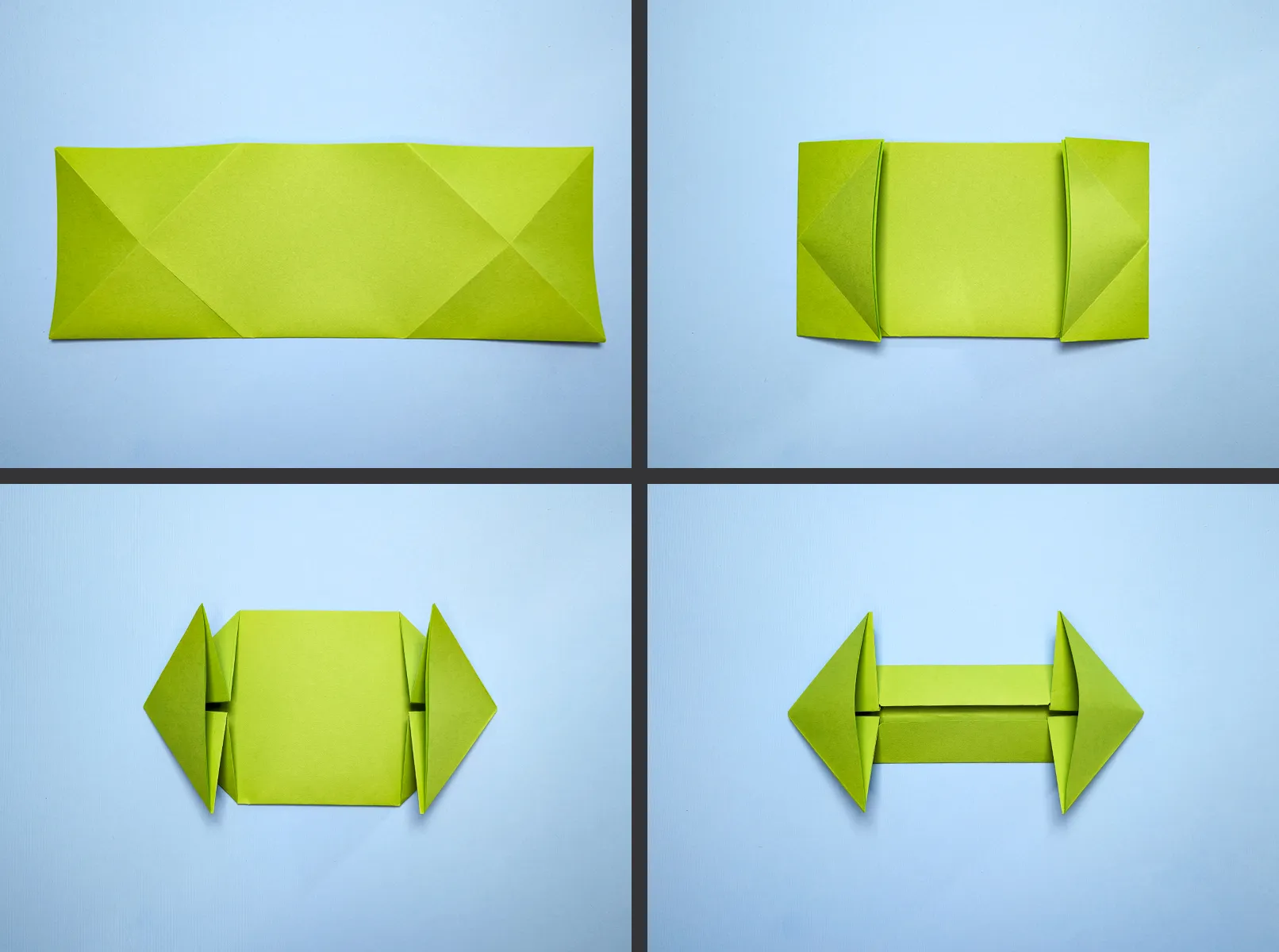 Mașinuță de curse din origami: instrucțiuni pas cu pas cu video și imagini: Imaginea 2