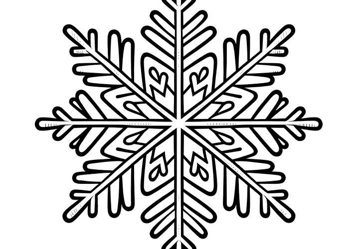 Snowflake to color