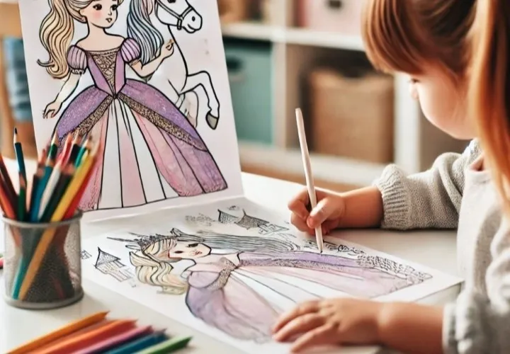 Fairy tales, myths & fantasy: free coloring pages