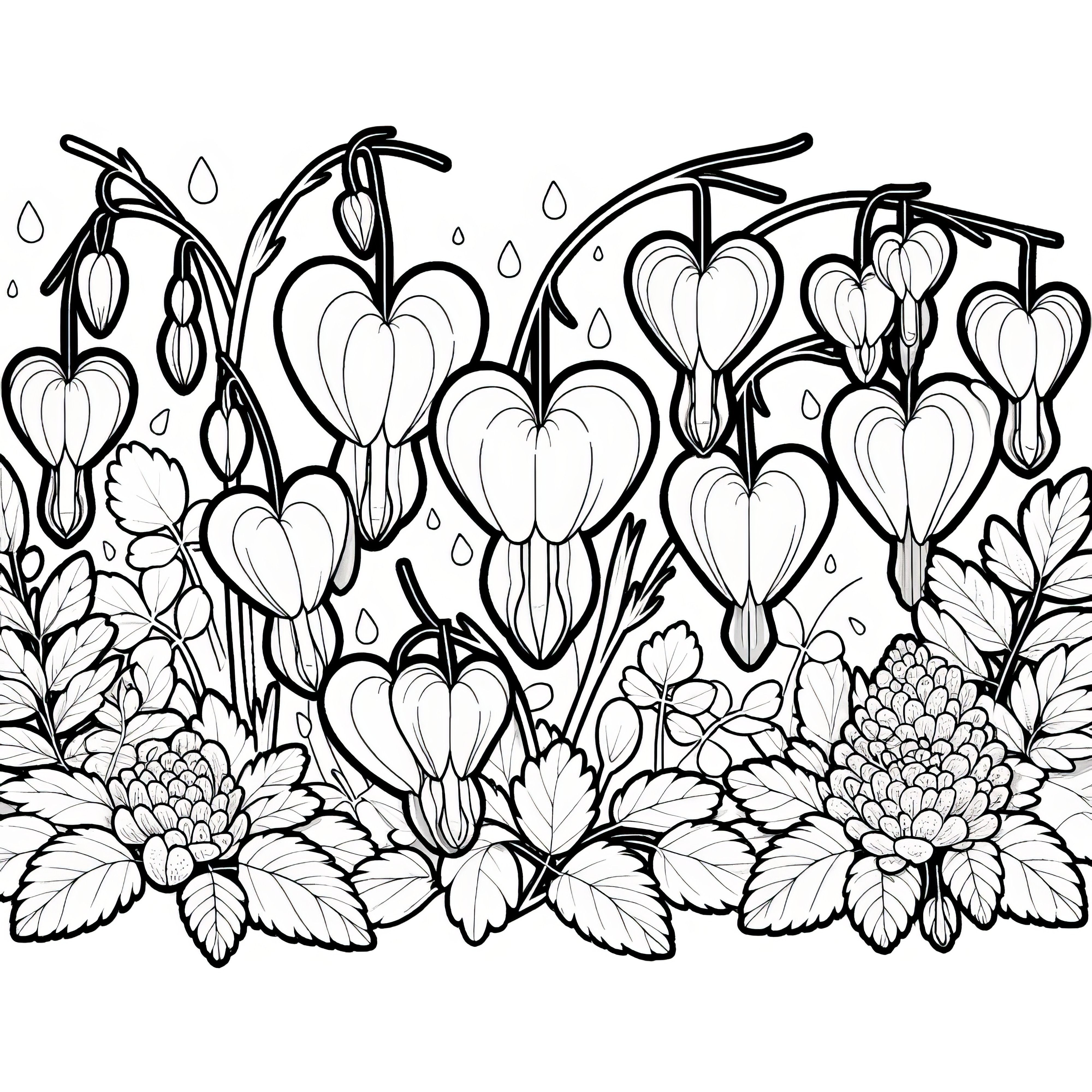 Tearful heart: Download coloring page for free