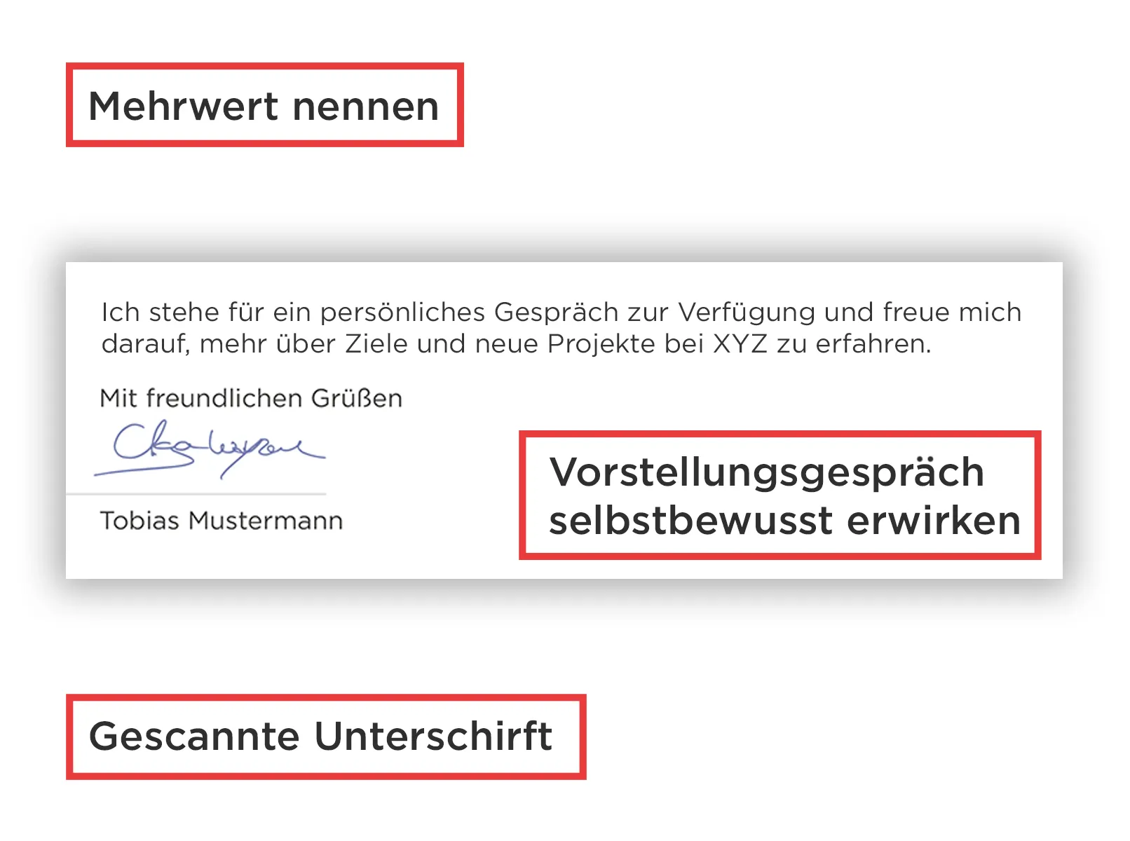 Sollicitatiebrief afsluiten