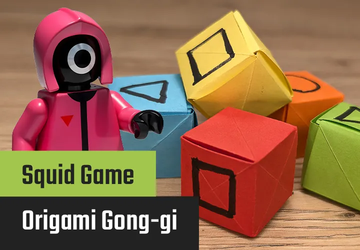 Origami Gong-gi cube: Complete instructions with video and photo steps