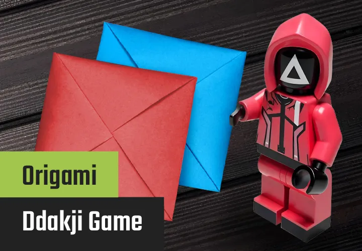 Ddakji Origami: A complete folding instruction with video and photos