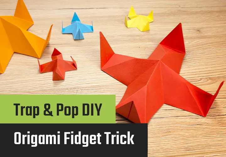 Perangkap Jari Origami: Panduan lengkap dengan Video, Foto, dan Deskripsi