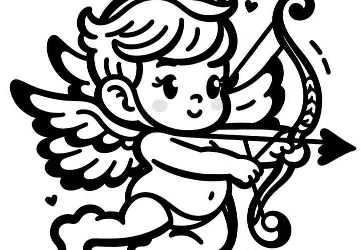 Cupid with bow and arrow: Your adventure for Valentine's Day (Free)